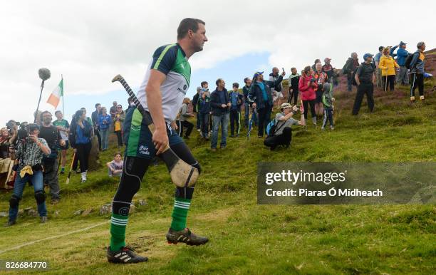 Louth , Ireland - 5 August 2017; Brendan Cummins of Tipperary looks on after taking his first shot during the 2017 M Donnelly GAA All-Ireland Poc...