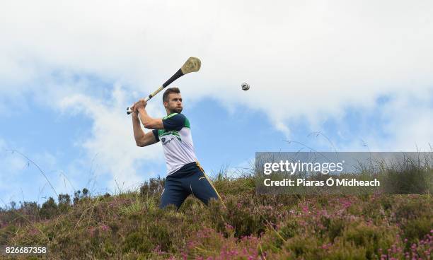 Louth , Ireland - 5 August 2017; Eoin Reilly of Laois during the 2017 M Donnelly GAA All-Ireland Poc Fada Finals in the Annaverna Mountain,...