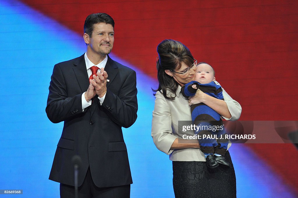 Sarah Palin, vice-presidential nominee,