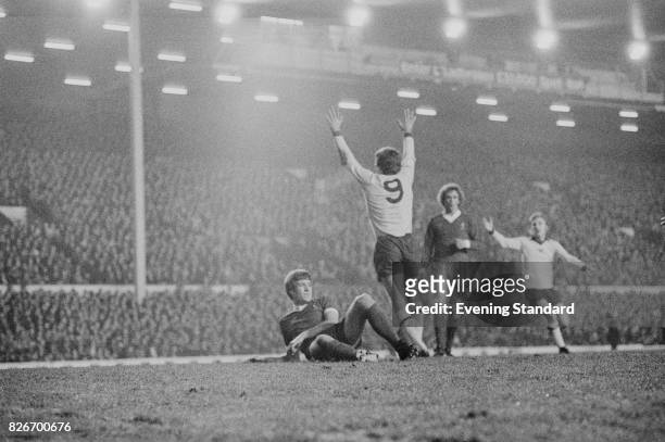 Football League Cup: Semi-finals first leg, Liverpool 2 - 1 Arsenal, held at Anfield Stadium, Liverpool, 7th February 1978.