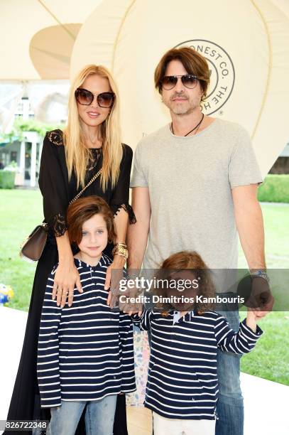 Rachel Zoe, Skyler Morrison Berman, Kaius Jagger Berman, and Rodger Berman attend as the Honest Company and The GREAT. Celebrate The GREAT Adventure...