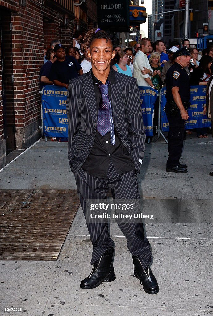 Dr. Phil, Tilda Swinton and Tricky Visit "Late Show with David Letterman" - September 3, 2008