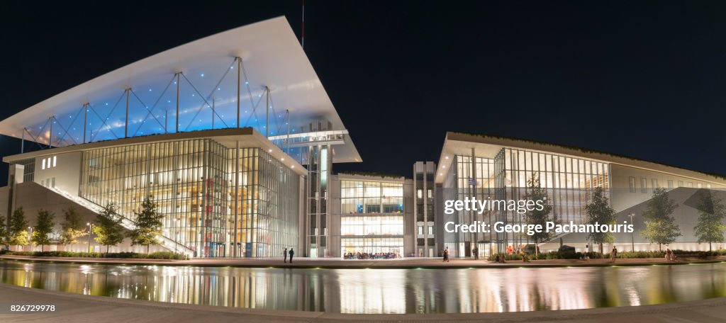 Greece Opera National Library And Opera House By Renzo Piano In Athens Greece Foto ...