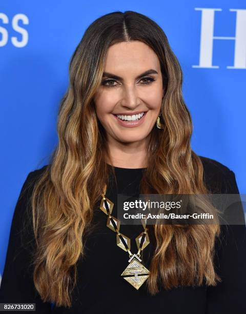 Actress Elizabeth Chambers arrives at the Hollywood Foreign Press Association's Grants Banquet at the Beverly Wilshire Four Seasons Hotel on August...