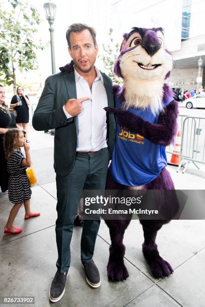 Actor Will Arnett attends the premiere of Open Road Films' 'The Nut Job 2: Nutty by Nature' at Regal Cinemas L.A. Live on August 5, 2017 in Los...