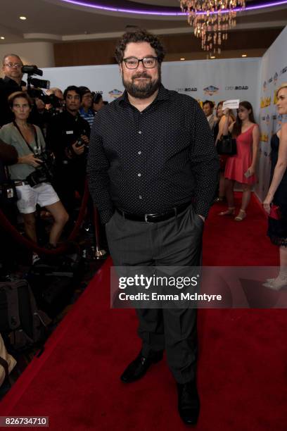 Actor Bobby Moynihan attends the premiere of Open Road Films' 'The Nut Job 2: Nutty by Nature' at Regal Cinemas L.A. Live on August 5, 2017 in Los...