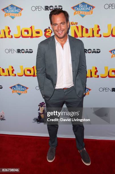 Actor Will Arnett attends the premiere of Open Road Films' "The Nut Job 2: Nutty by Nature" at Regal Cinemas L.A. Live on August 5, 2017 in Los...