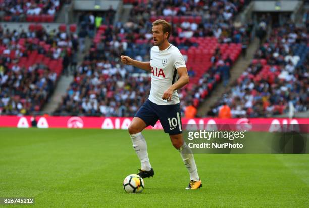 Tottenham Hotspur's Harry Kane during the Friendly match between Tottenham Hotspur and Juventus at Wembley stadium, London, England on 5 August 2017.