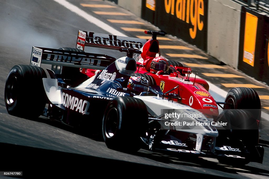 Juan Pablo Montoya, Michael Schumacher, Grand Prix Of Brazil