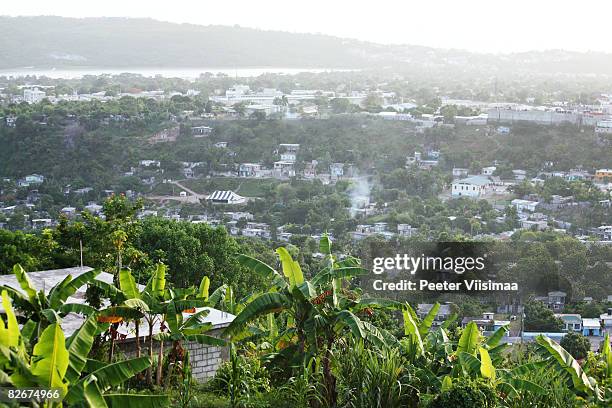 jamaican landscape - jamaica kingston stock pictures, royalty-free photos & images