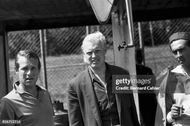 Peter Collins, Mike Hawthorn, Luigi Musso, Grand Prix of Germany, Nurburgring, 04 August 1957.