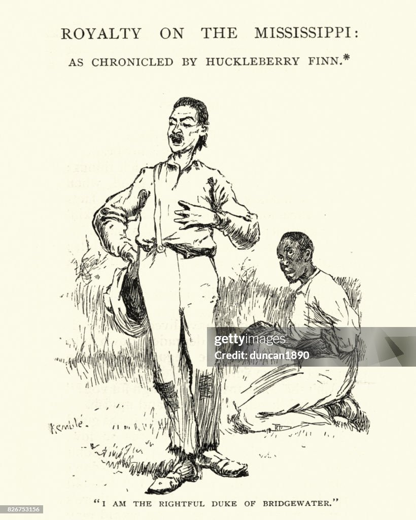 Adventures of Huckleberry Finn, Duke of Bridgewater