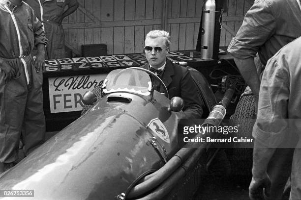 Mike Hawthorn, Ferrari 500, Grand Prix of Belgium, Spa Francorchamps, 21 June 1953.