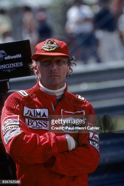 Niki Lauda, Grand Prix of Canada, Circuit Gilles Villeneuve, 16 June 1985.