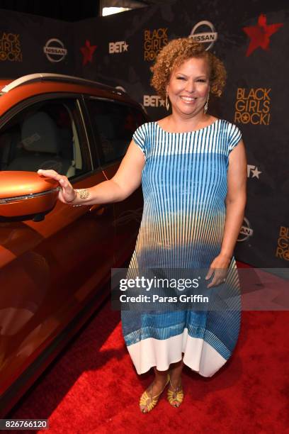 President and Chief Operating Officer of BET Holdings, Inc Debra L. Lee attends Black Girls Rock! 2017 at NJPAC on August 5, 2017 in Newark, New...