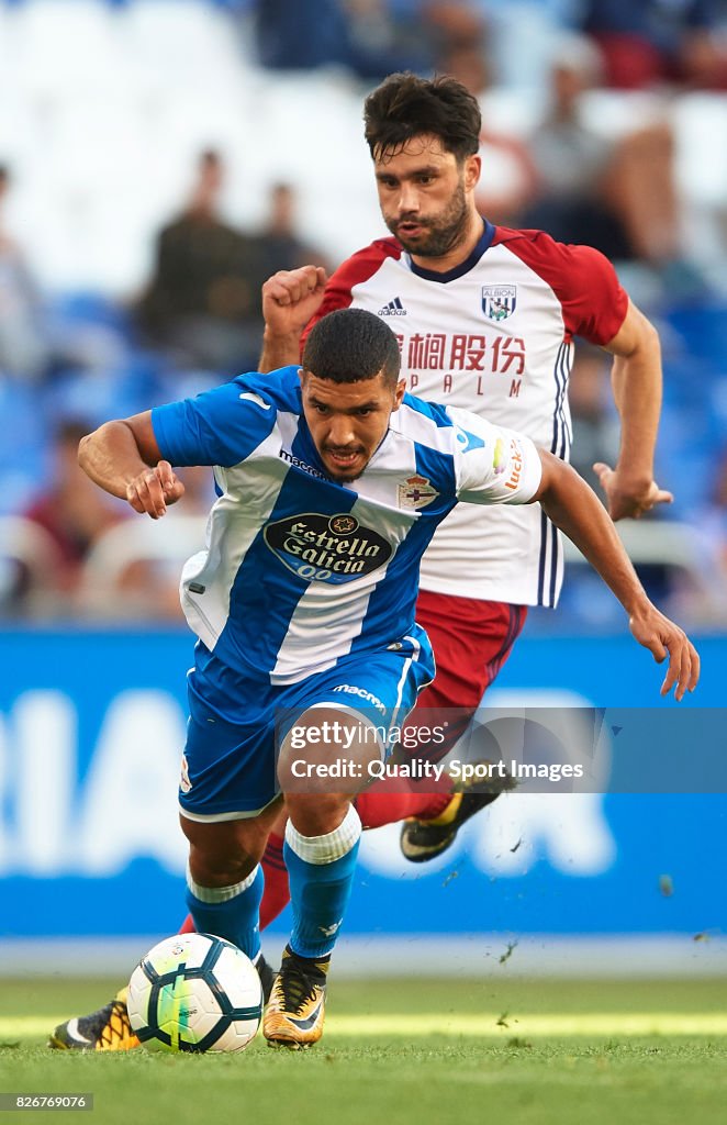 Deportivo de La Coruna v West Bromwich Albion: Pre-Season Friendly