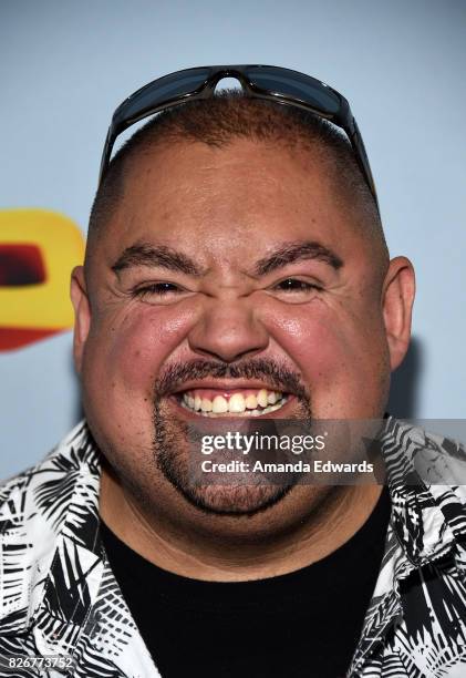 Actor Gabriel Iglesias arrives at the premiere of Open Road Films' "The Nut Job 2: Nutty By Nature" at the Regal Cinemas L.A. Live on August 5, 2017...