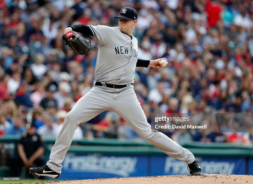 New York Yankees v Cleveland Indians