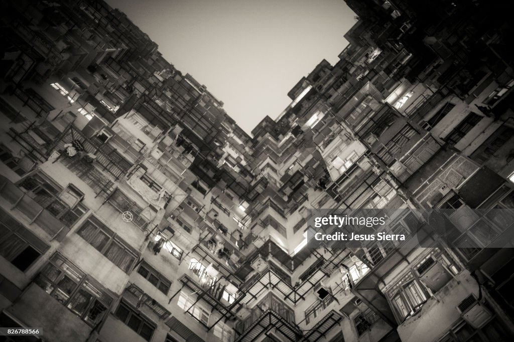 Yick Cheong Buildings in Quarry Bay, Hong Kong. China.