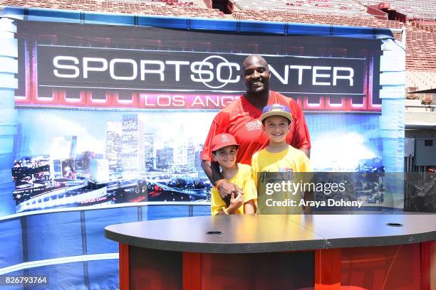 Marcellus Wiley attends the Children's Hospital Los Angeles Inaugural Play LA Fundraiser at The LA Coliseum on August 5, 2017 in Los Angeles,...