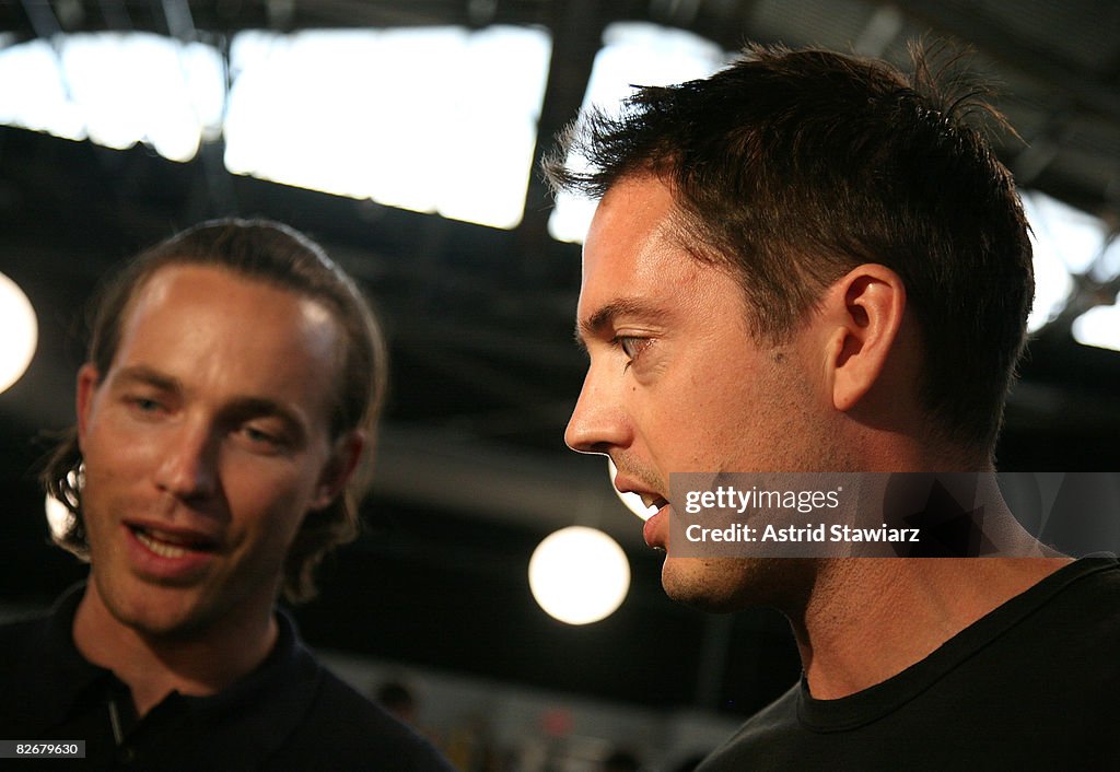 Designers of Rag Bone Marcus Wainwright and David Neville are