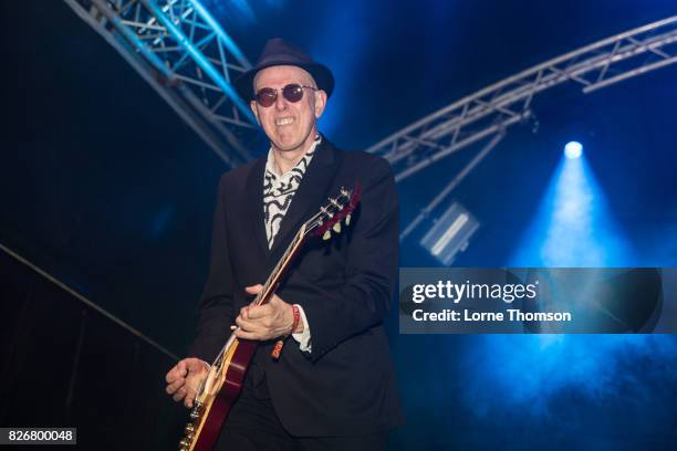 Leigh Heggarty of Ruts DC performs at Rebellion Festival at Winter Gardens on August 5, 2017 in Blackpool, England.