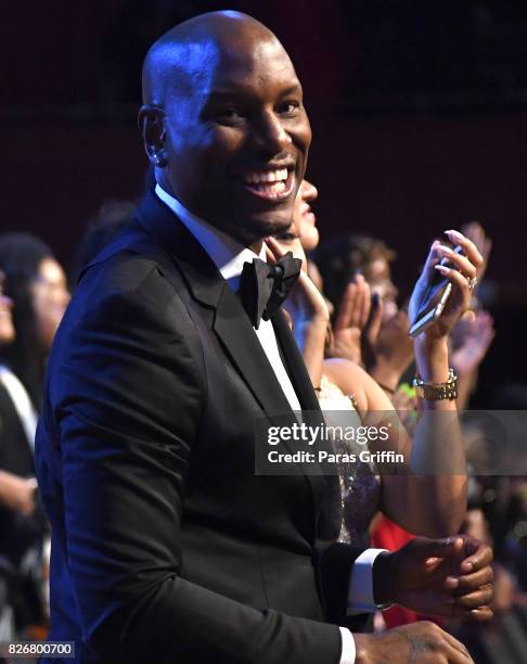 Tyrese attends Black Girls Rock! 2017 at NJPAC on August 5, 2017 in Newark, New Jersey.