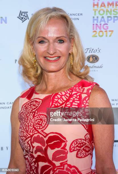 Ann Liguori attends Samuel Waxman Cancer Research Foundation 13th Annual Hamptons Happening at a Private Residence on August 5, 2017 in...