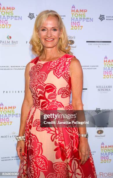 Ann Liguori attends Samuel Waxman Cancer Research Foundation 13th Annual Hamptons Happening at a Private Residence on August 5, 2017 in...