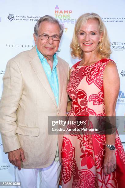 Founder & CEO Samuel Waxman, M.D. And Ann Liguori attend Samuel Waxman Cancer Research Foundation 13th Annual Hamptons Happening at a Private...