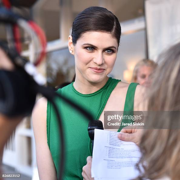 Actress Alexandra Daddario attends Women's Health and FEED's 6th