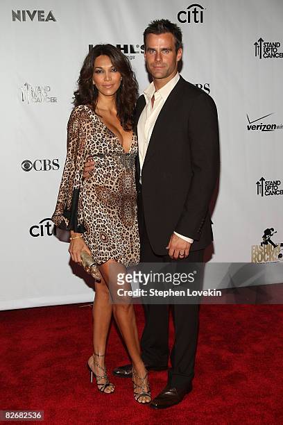 Actor Cameron Mathison and Vanessa Arevalo attend the Conde Nast Media Group's Fifth Annual Fashion Rocks at Radio City Music Hall on September 5,...