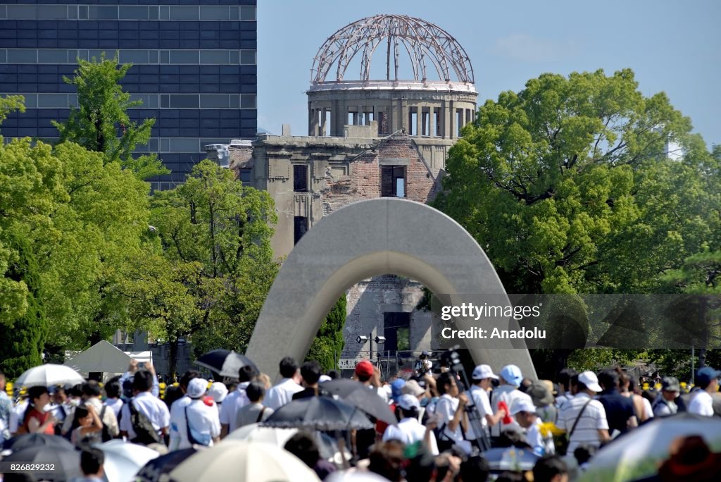 72nd Anniversary of the first atomic bomb in Hiroshima