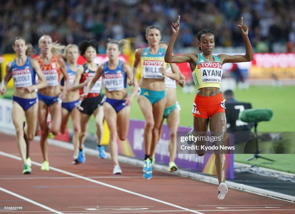 Ayana wins women's 10,000-meter final at world championships