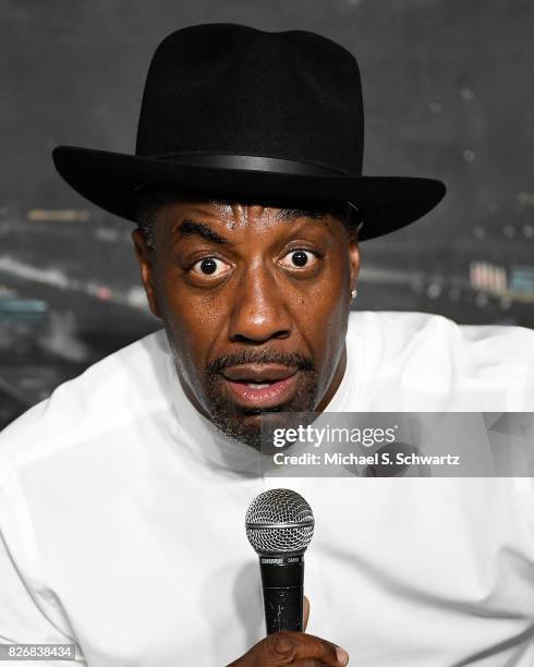 Comedian JB Smoove performs during his appearance at The Ice House Comedy Club on August 5, 2017 in Pasadena, California.