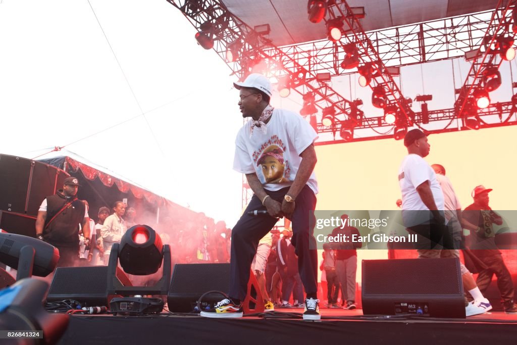 Y Rapper Rapper YG performs at the Summertime In The LBC on August 5, 2017 in ...