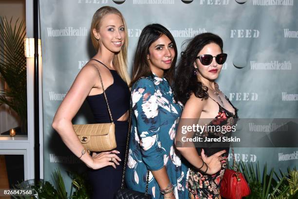 Guests attend Women's Health and FEED's 6th Annual Party Under the Stars at Bridgehampton Tennis and Surf Club on August 5, 2017 in Bridgehampton,...