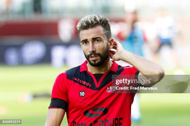 Nicolas Benezet of Guingamp during the Ligue 1 match between Metz and EA Guingamp on August 5, 2017 at Stade Symphorien in Metz,