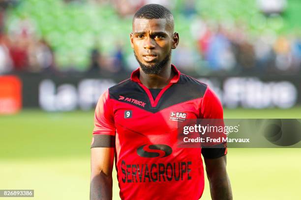 Abdoul Razza Camara of Guingamp during the Ligue 1 match between Metz and EA Guingamp on August 5, 2017 at Stade Symphorien in Metz,