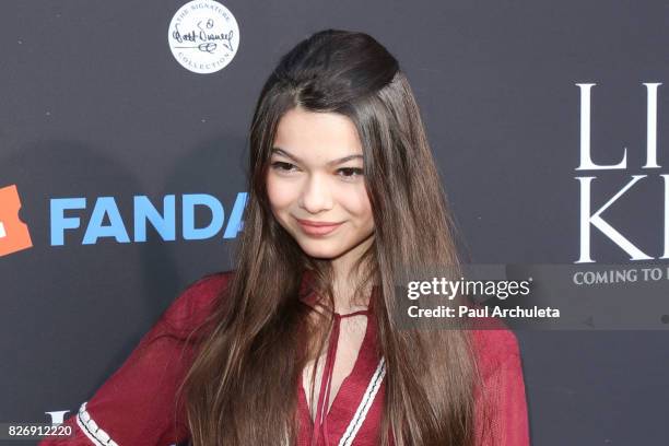 Actress Nikki Hahn attends the "The Lion King" sing-along and screening at The Greek Theatre on August 5, 2017 in Los Angeles, California.