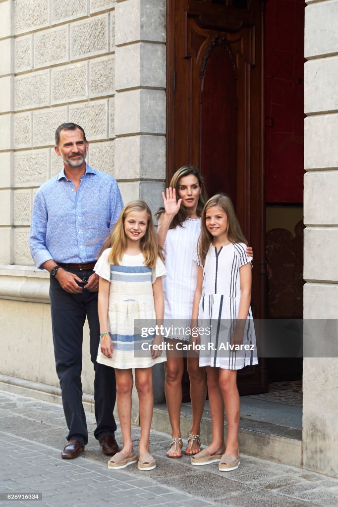 Spanish Royals Visit Can Prunera Museum In Soller - Palma de Mallorca