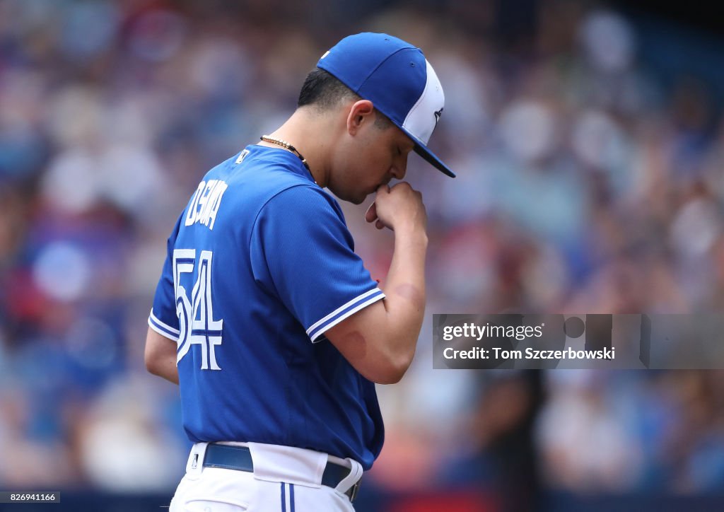 Los Angeles Angels of Anaheim v Toronto Blue Jays