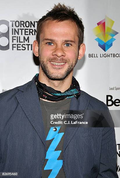 Actor Dominic Monaghan arrives at the "Blindness" premiere during the 2008 Toronto Internation Film Festival held at The Visa Screening Room at the...
