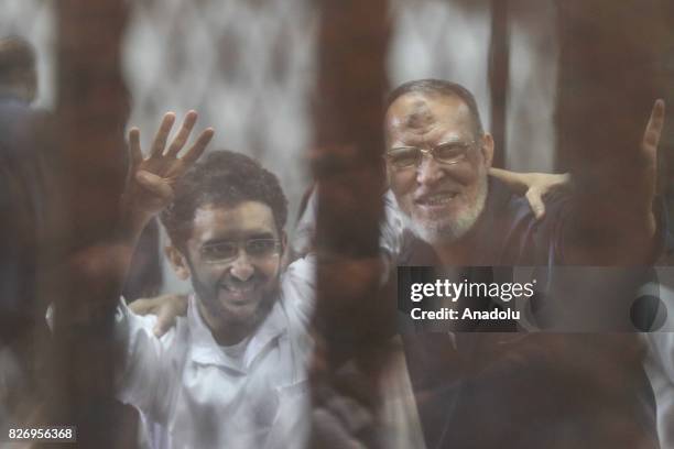 Egyptian Muslim Brotherhood Official Issam Al-'Aryan and General Guide of the Egyptian Muslim Brotherhood Mohammed Badie and additional 21 defendants...