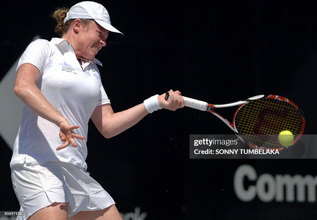 Natalie Grandin of South Africa returns