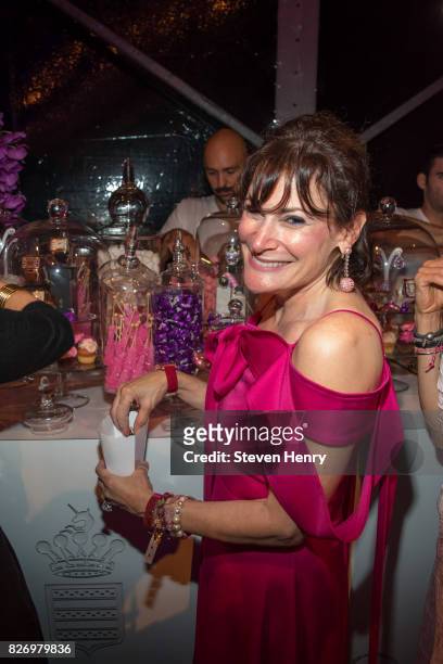 Lisa Pevaroff Cohn attends the Sixth Annual Hamptons Paddle & Party For Pink To Benefit Breast Cancer Research Foundation on August 5, 2017 in...