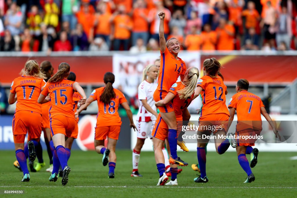 Netherlands v Denmark - UEFA Women's Euro 2017: Final