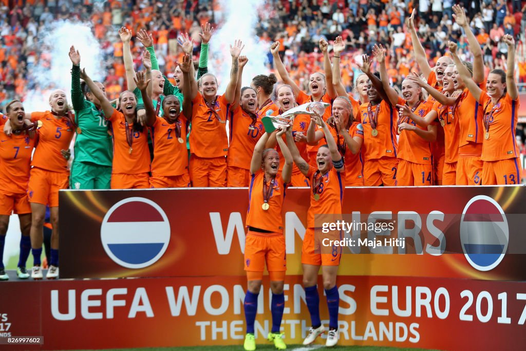 Netherlands v Denmark - UEFA Women's Euro 2017: Final