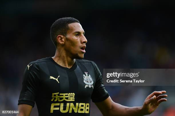 Isaac Hayden of Newcastle United during the Pre Season Friendly match between Newcastle United and Hellas Verona at St.James' Park on August 6 in...