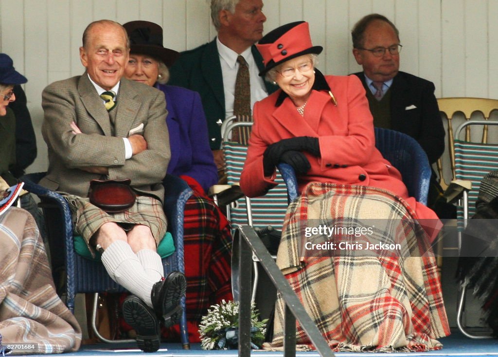 The Royal Family Attend The Annual Braemar Highland Gathering